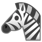 Zebra ใบหน้า