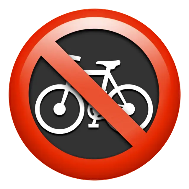 No Bicycles