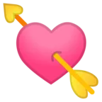Corazón con flecha