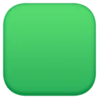 Grand carré vert