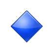 Kleiner blauer Diamant