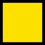 Duży żółty kwadrat