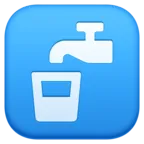 Simbolo dell'acqua potabile