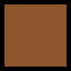 Grand carré marron