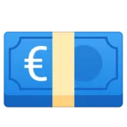 Банкнота со знаком евро