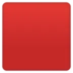 Quadrado vermelho grande
