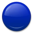 Grand cercle bleu
