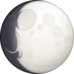 Wachsendes Gibbous-Mond-Symbol