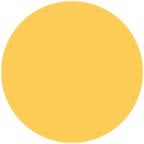Duże żółte kółko