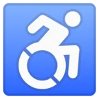 Rollstuhl-Symbol