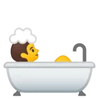 Человек в ванне
