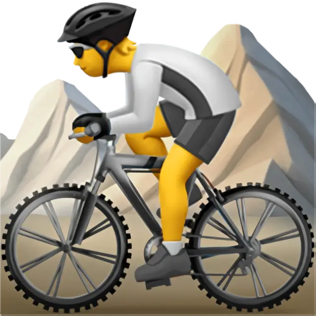 Ciclista de montaña