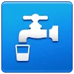 Symbole de l’eau potable