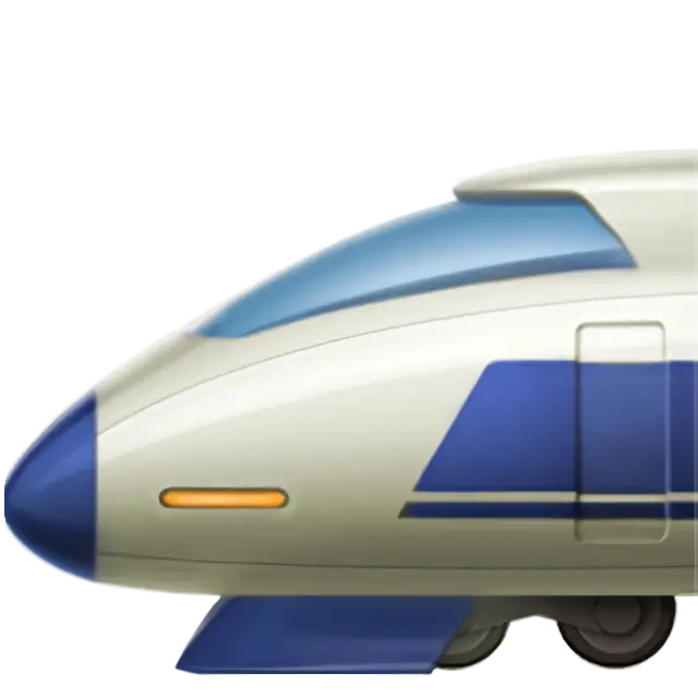 Tren de mare viteză cu nas bullet