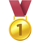 Erster Platz Medaille