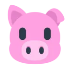 돼지 얼굴