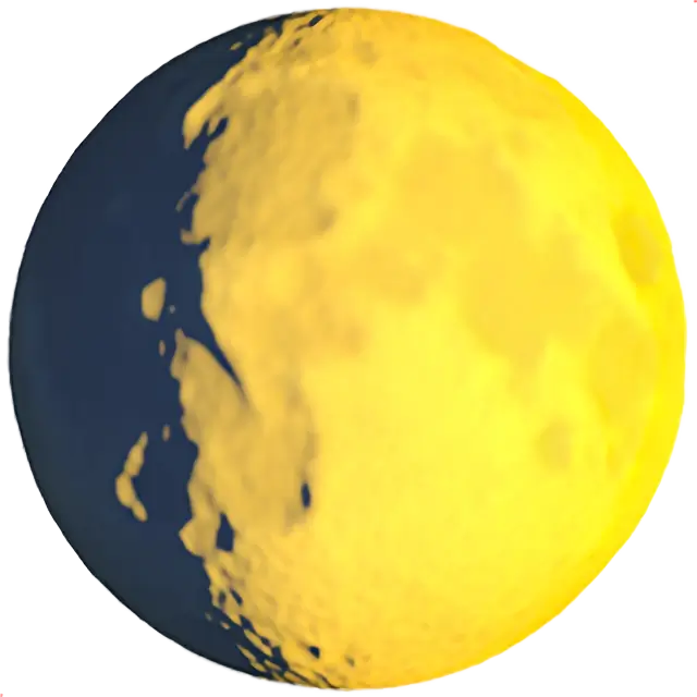 Woskowanie Gibbous Moon Symbol