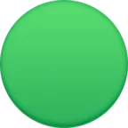 Большой зеленый круг