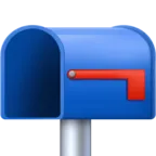 Nyissa meg a postaládat leengedett zászlóval