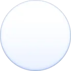 Medium White Circle