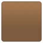 Duży brązowy kwadrat