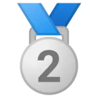 Medalla de segundo lugar