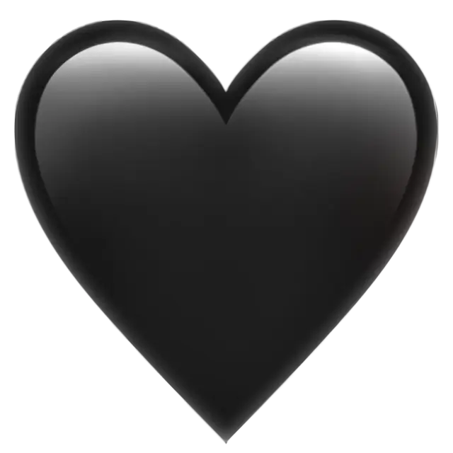 Coração preto