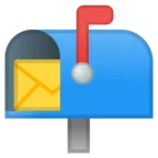 用凸起的标志打开邮箱