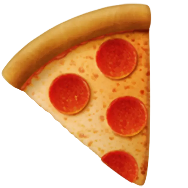 Stück Pizza
