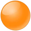 Gran círculo naranja