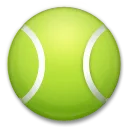 Racchetta da tennis e palla