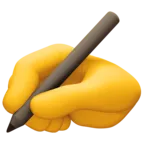 हाथ से लिखना