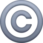 Signo de derechos de copia