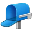 Otwórz skrzynkę pocztową z obniżoną flagą