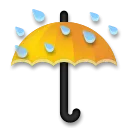 雨の傘
