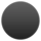 Cerchio nero medio