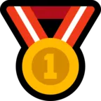 Medalla de primer lugar