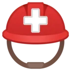 Helmet with White Cross