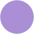 Großer lila Kreis
