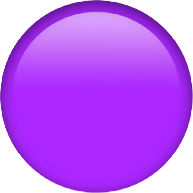 Grand cercle violet