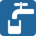 Simbol de apă potabilă