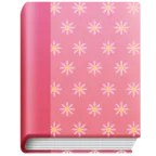 Caderno com capa decorativa