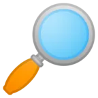 Right-Pointing Magnifying Glass
