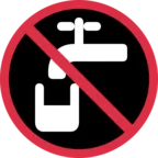 Non-Potable Water Symbol