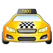Ankommendes Taxi