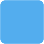 Quadrado azul grande