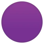 大紫色圓圈
