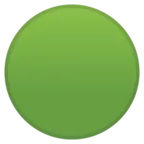 Grand cercle vert