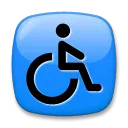 Symbol wózka inwalidzkiego