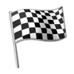 바둑판 무늬 깃발